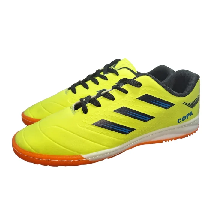 کفش فوتسال مردانه مدل سالنی طرح COPA رنگ سبز فسفری - Image 4