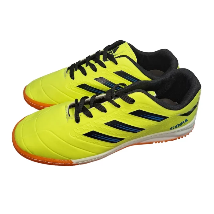 کفش فوتسال مردانه مدل سالنی طرح COPA رنگ سبز فسفری - Image 5