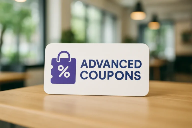 تصویری زیبا با بکگراند از افزونه Advanced Coupons