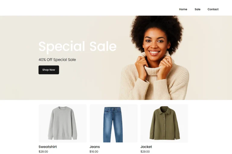 طراح سایت فروشگاهی با وردپرس در حال ساخت صفحه نخست با المنتور