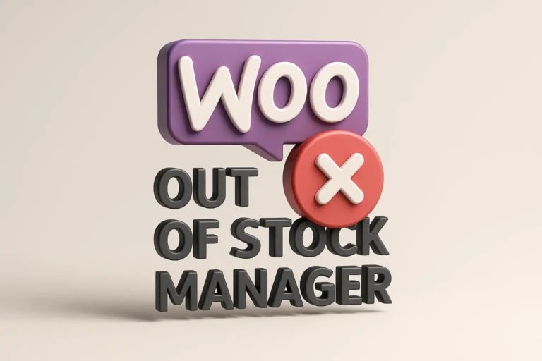 لوگوی افزونه WooCommerce Out of Stock Manager